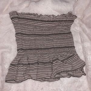 American Eagle Grey Tube Top
